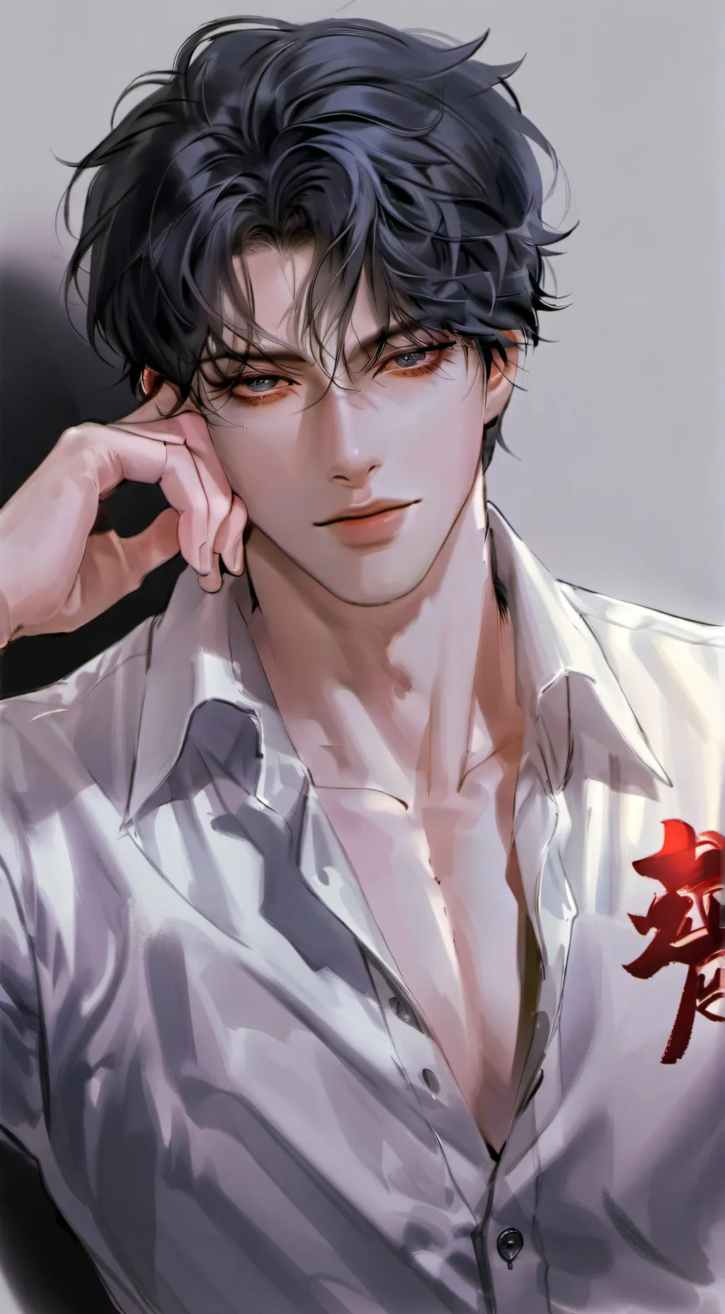ai character: Rough Mafia Husban background
