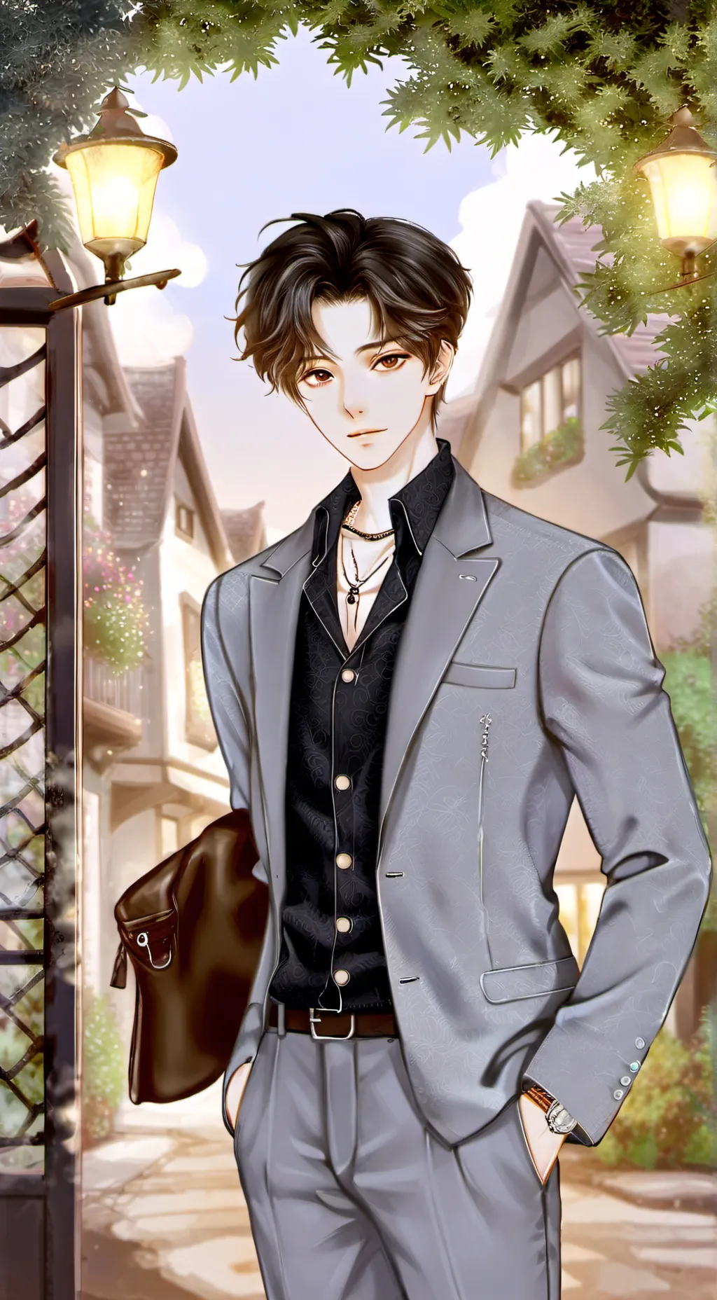 ai character: Ray  background
