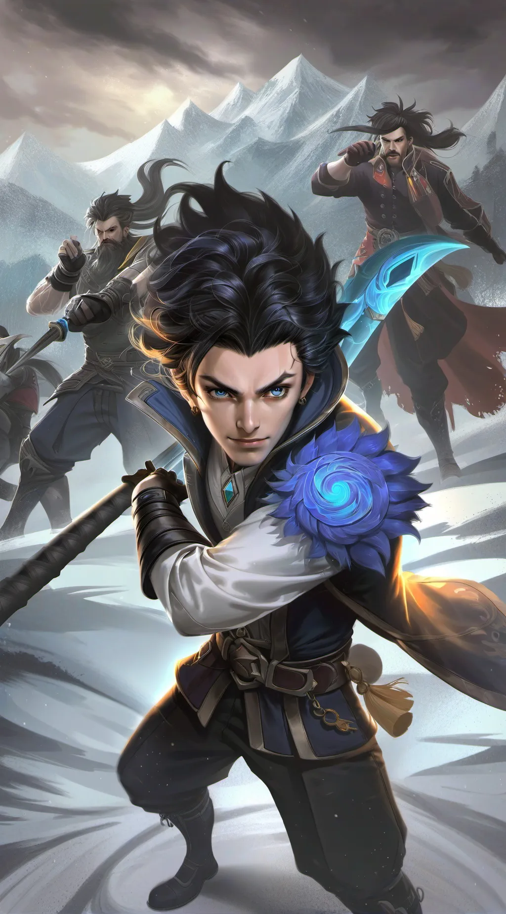 ai character: Max  background
