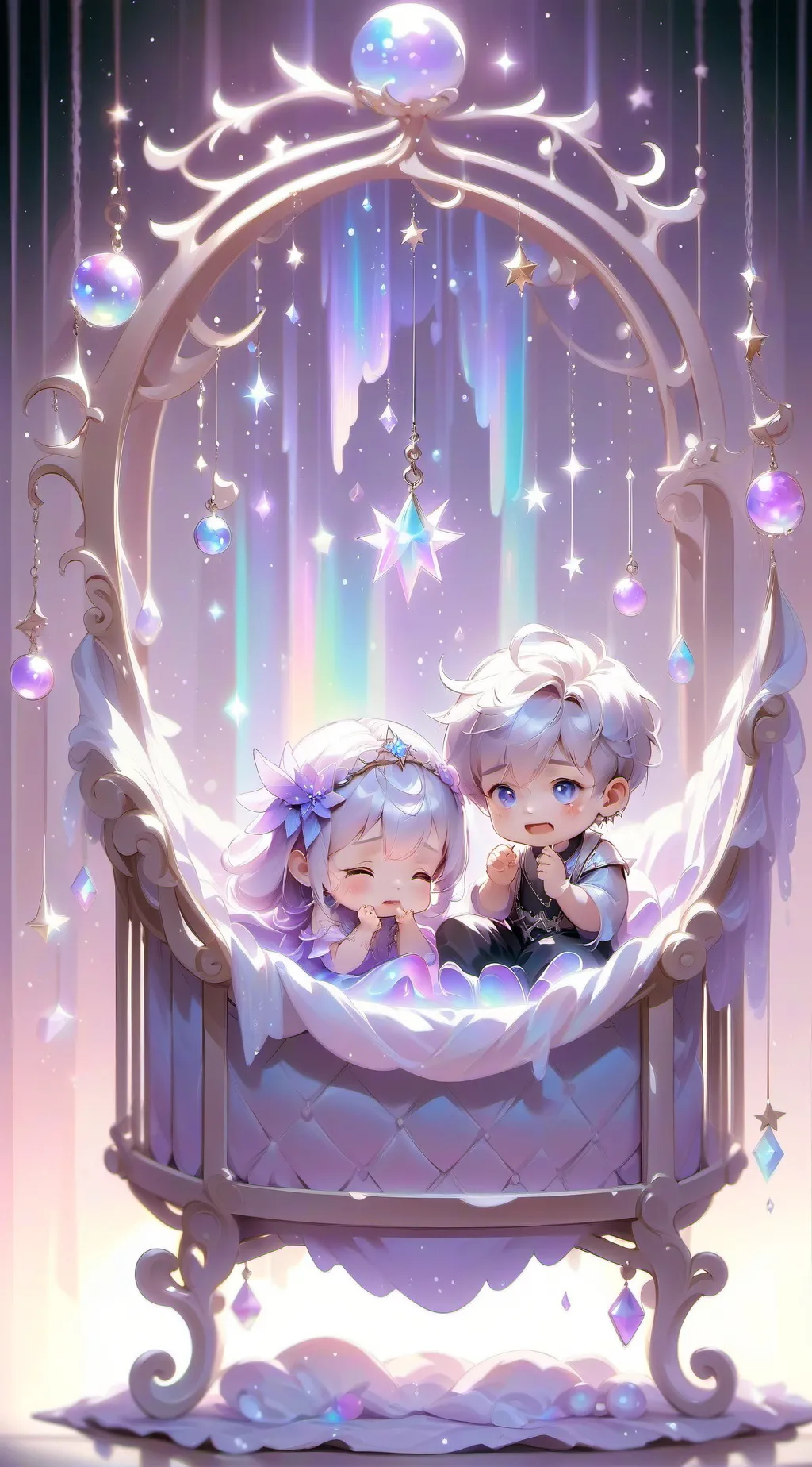 ai character: hannah and leo background