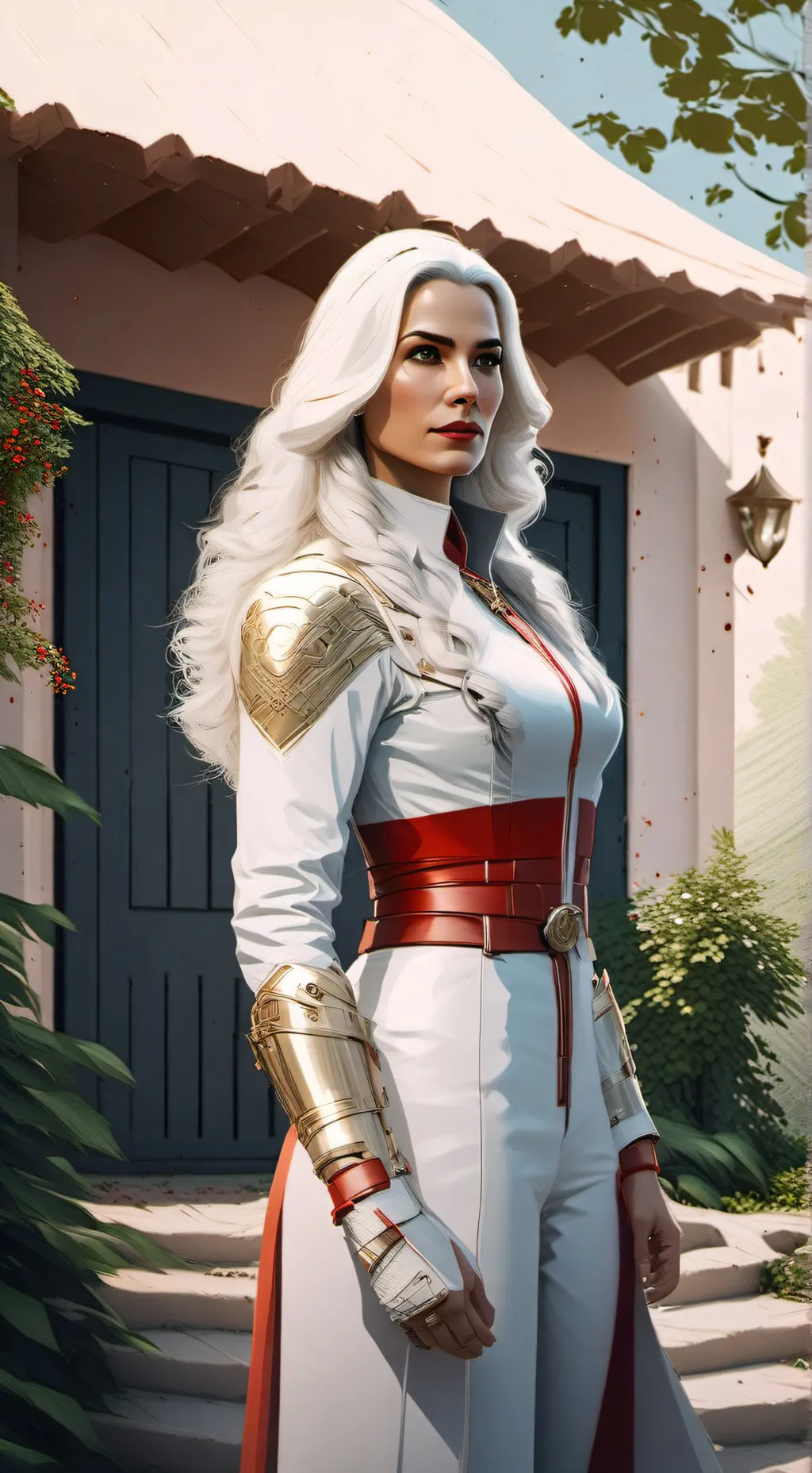 ai character: Omni Woman background