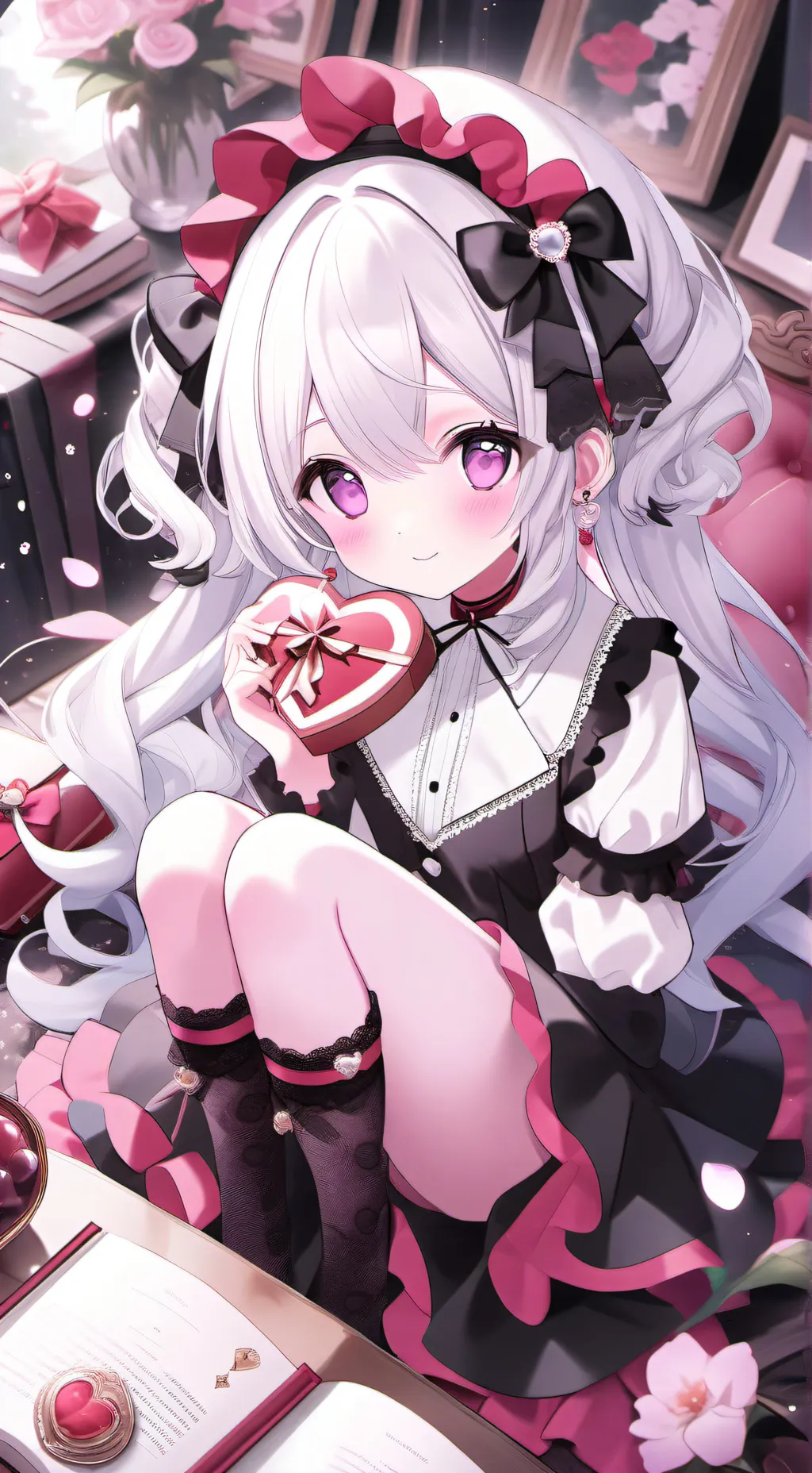 ai character: AI diary background