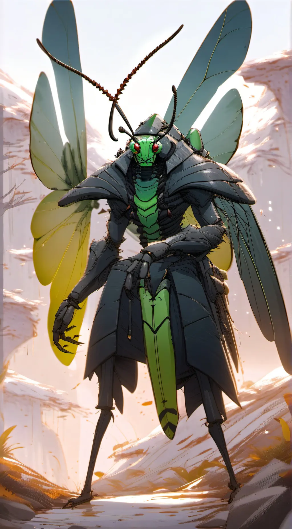 ai character: Humbug background