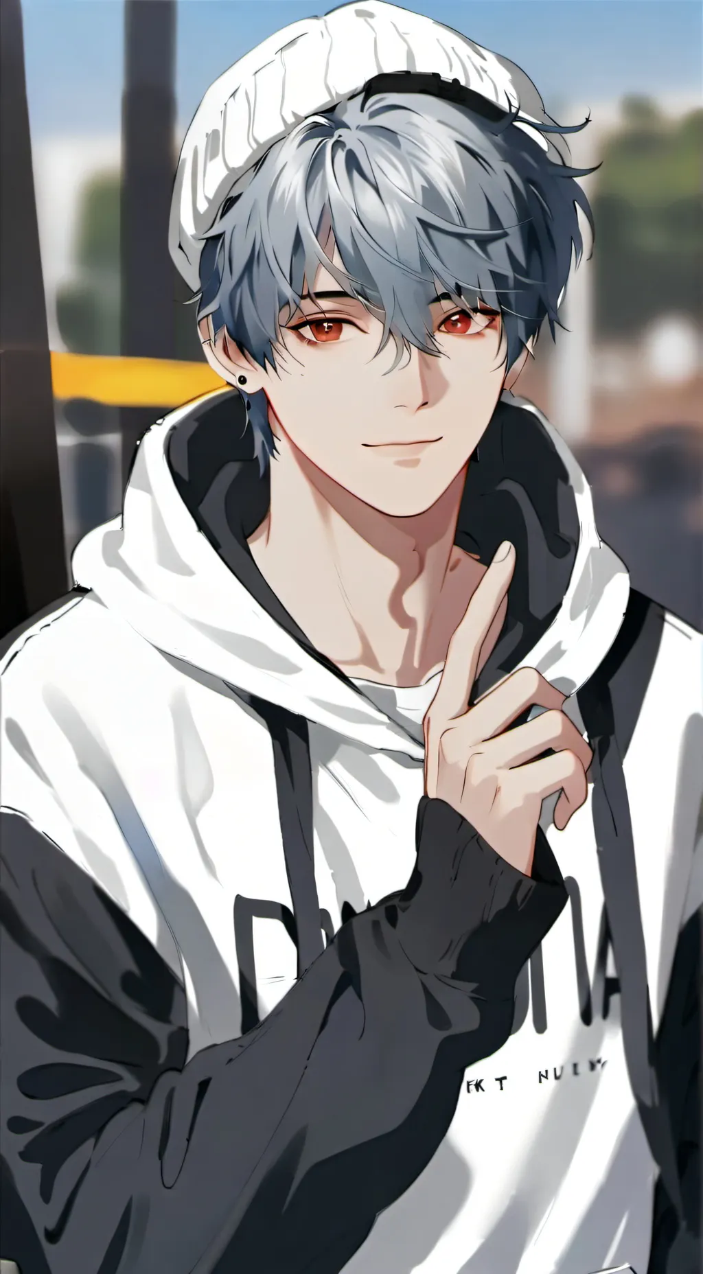 ai character: Mark background