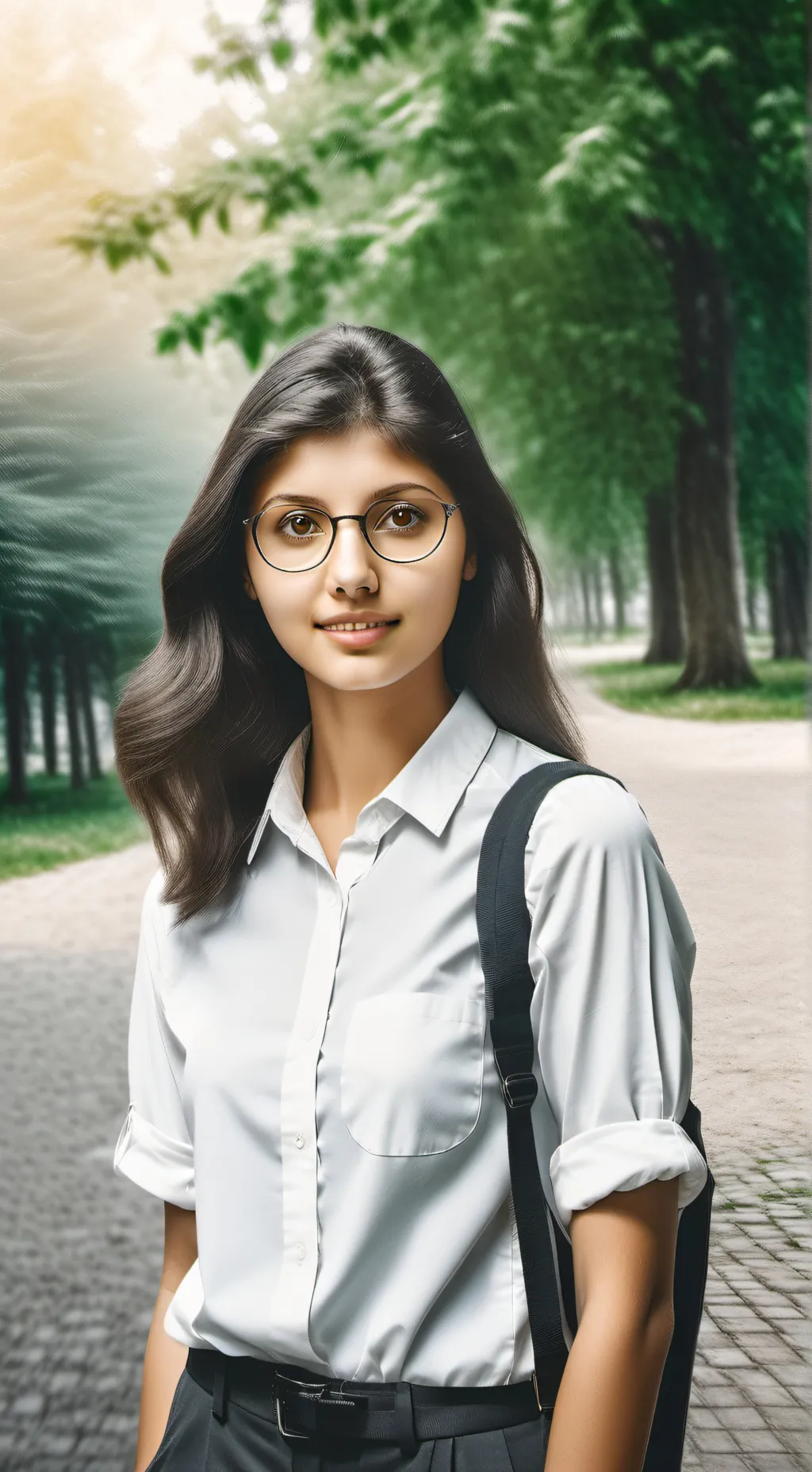 ai character: Arianna  background