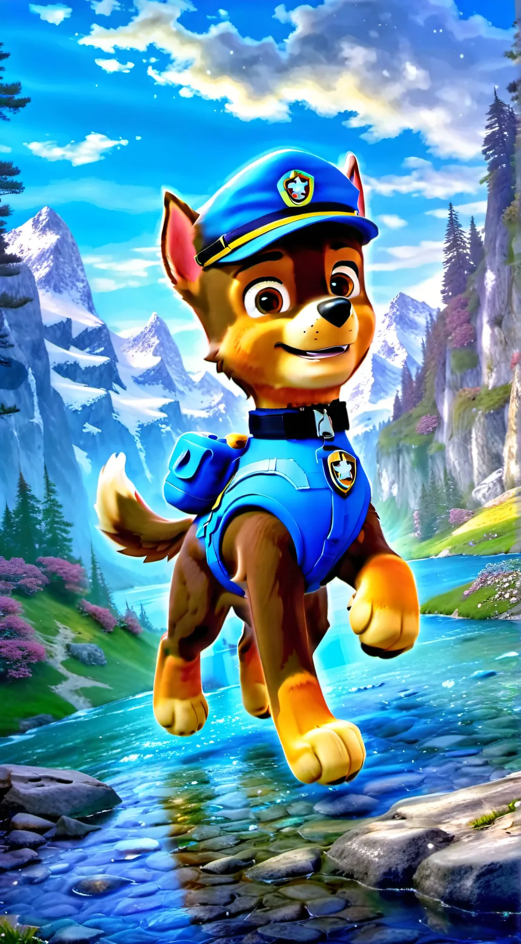ai character: chase background