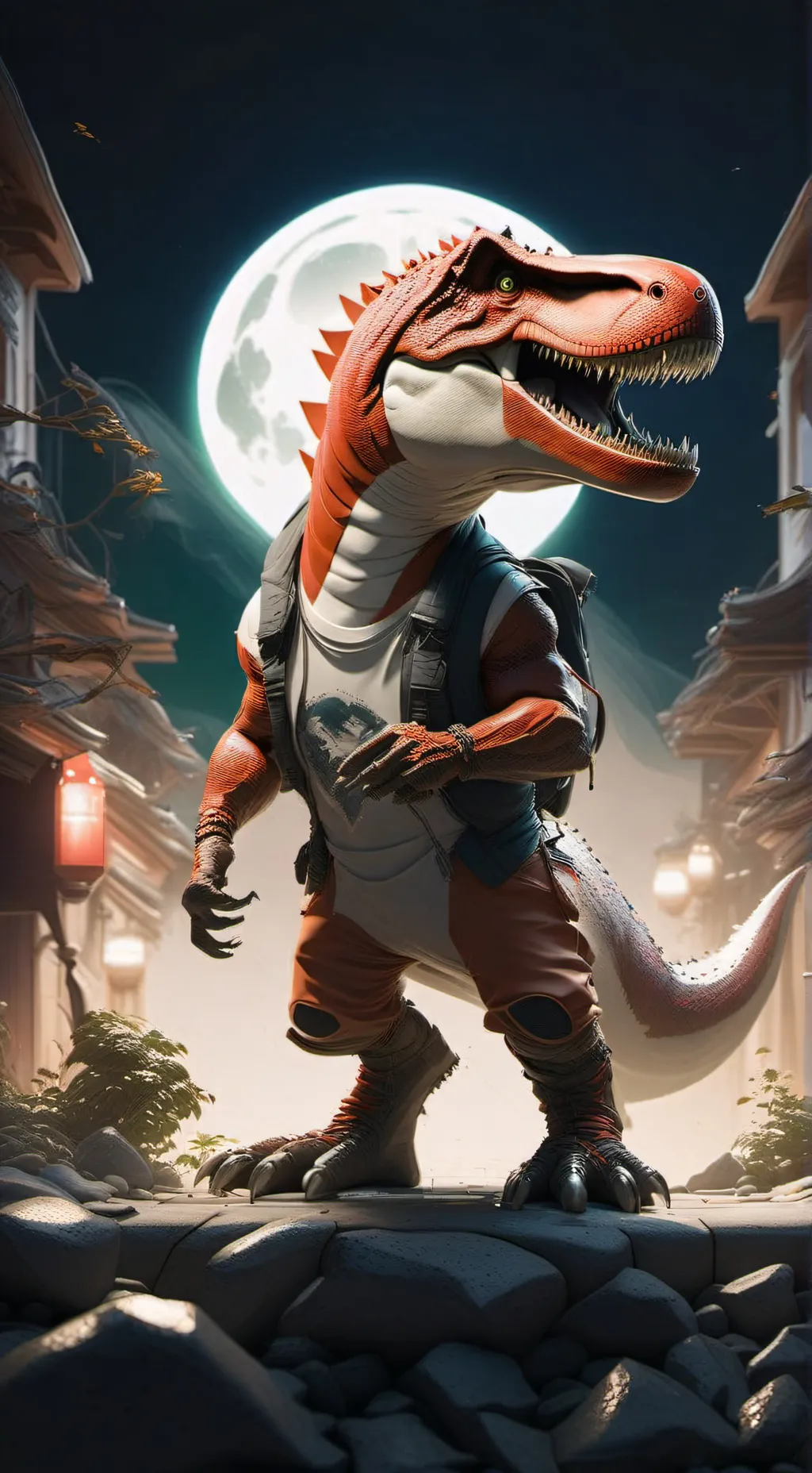 ai character: rex background