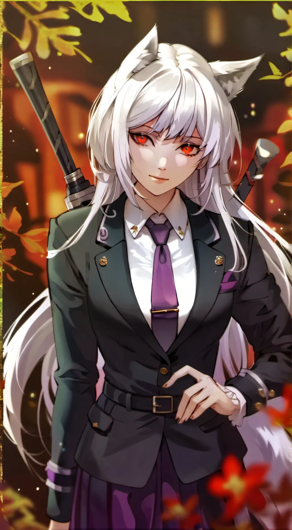 ai character: Meo background
