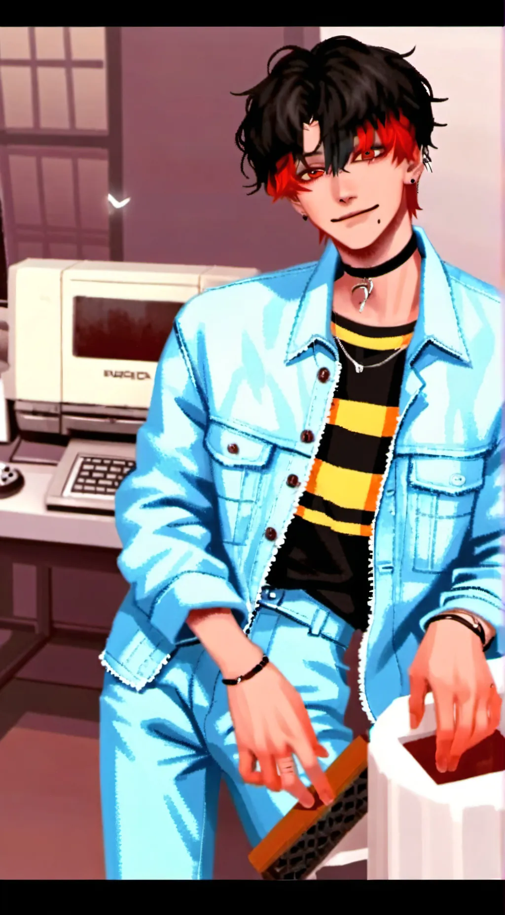 ai character: Mason background