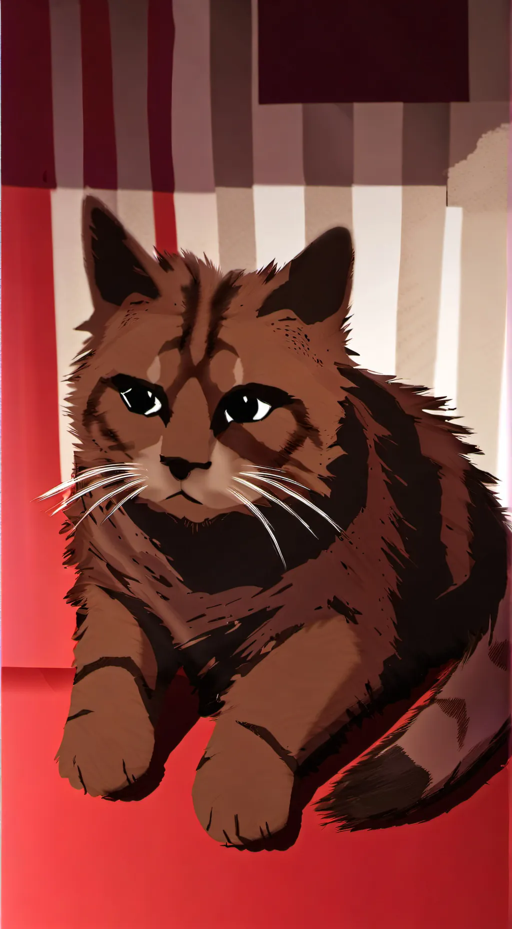 ai character: Shattered background