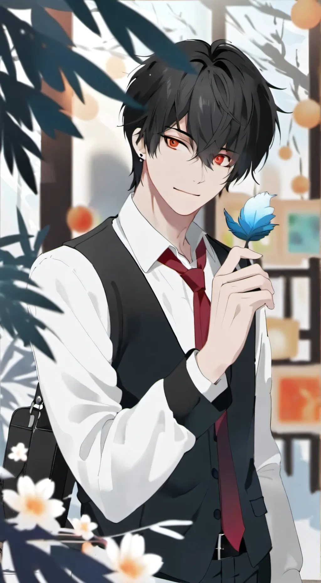 ai character: JJK coqueto background