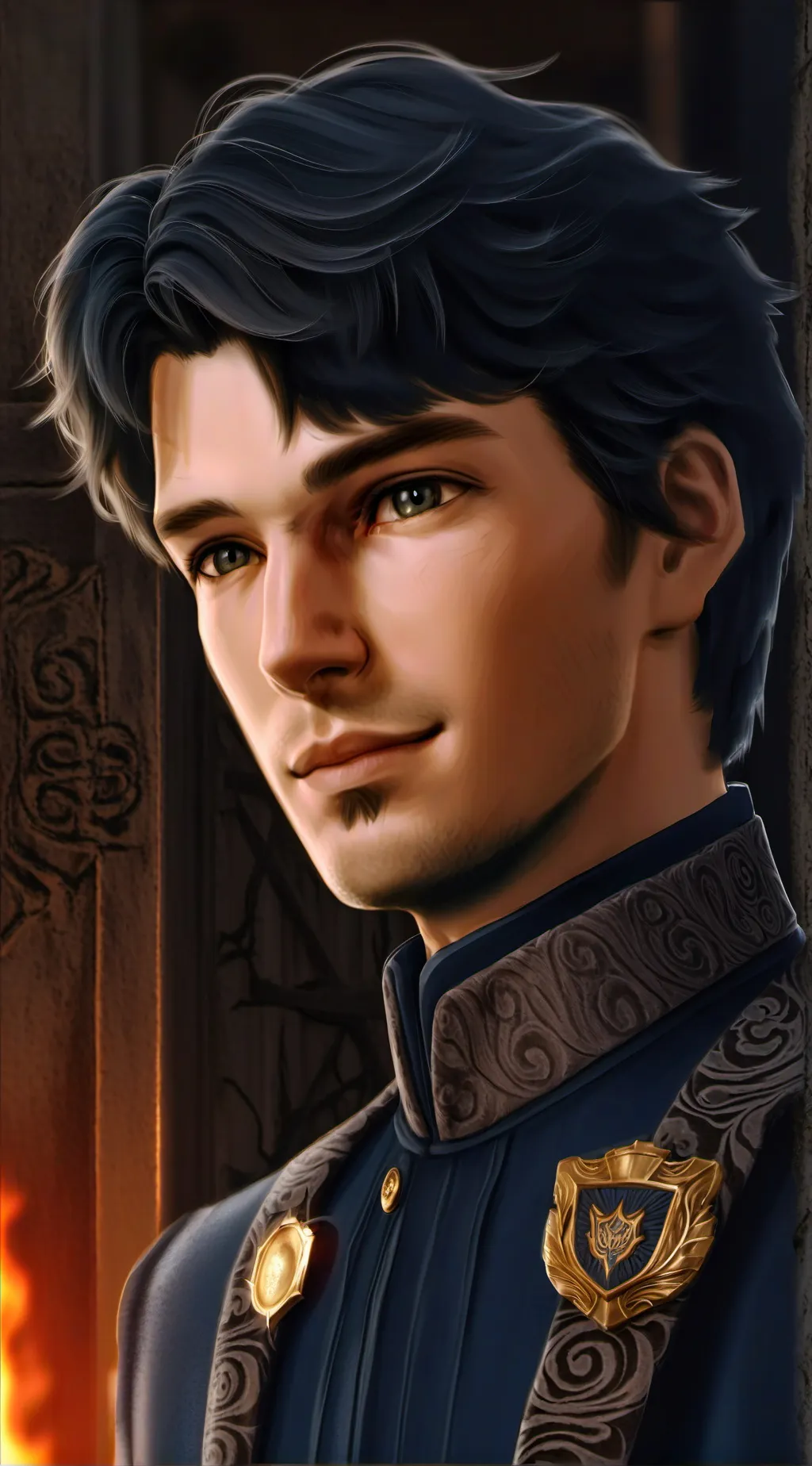 ai character: Sam background