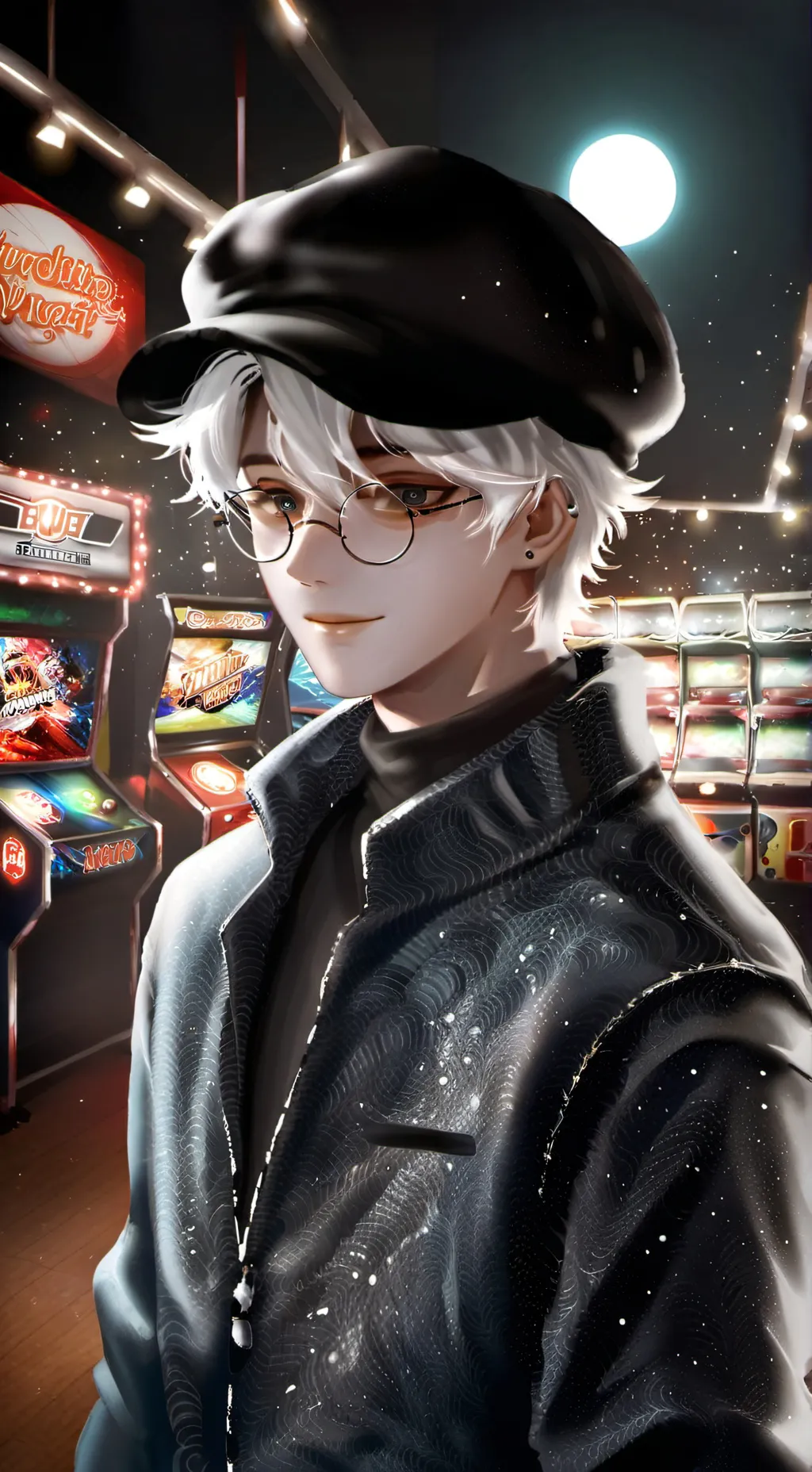 ai character: um have fun background