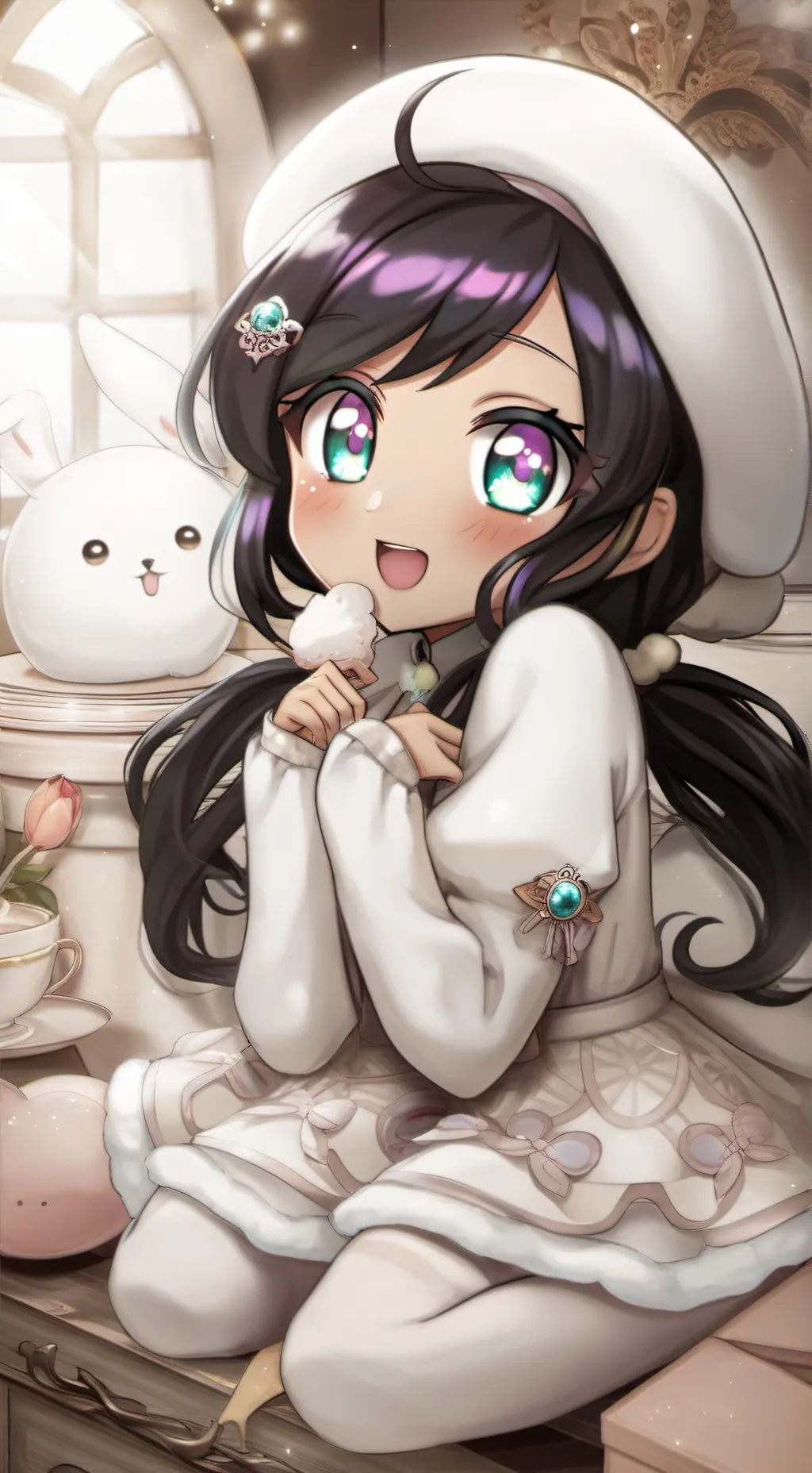 ai character: Void infection background
