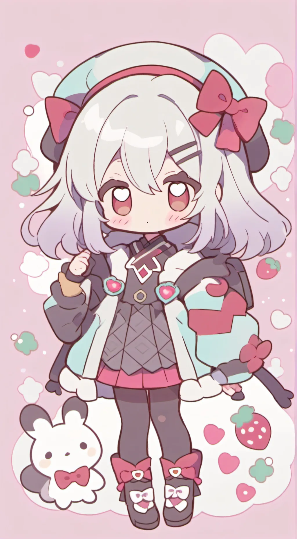 ai character: Калька background