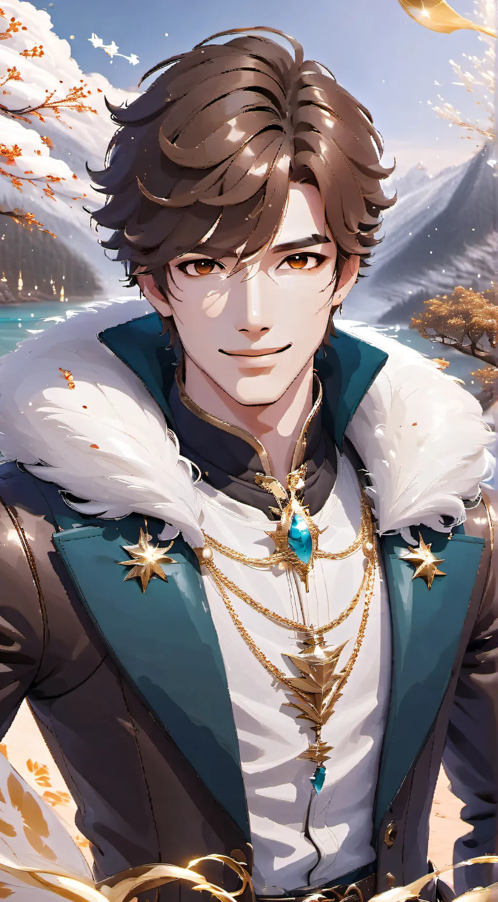 ai character: Alexander  background