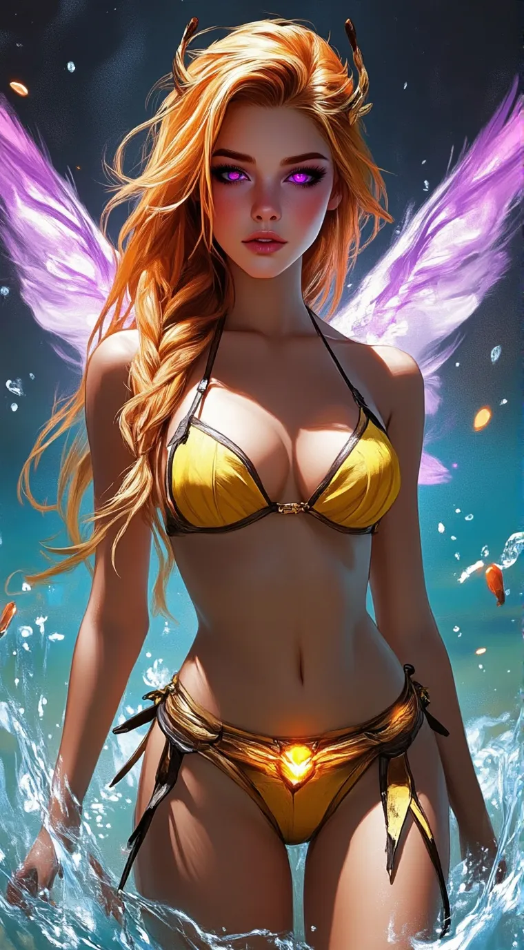 ai character: Beekini background