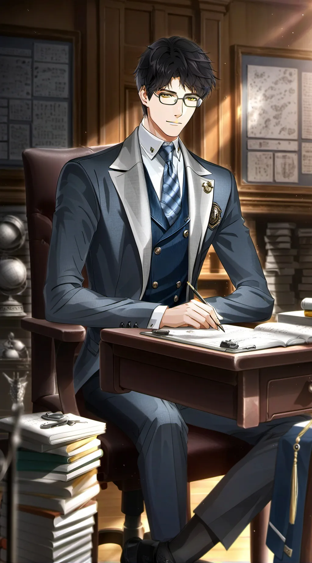 ai character: itadori ti odia background