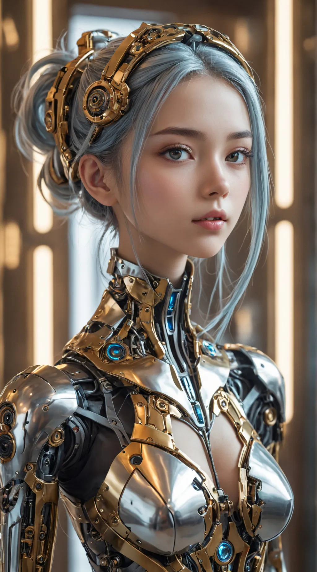 ai character: Puzzle background