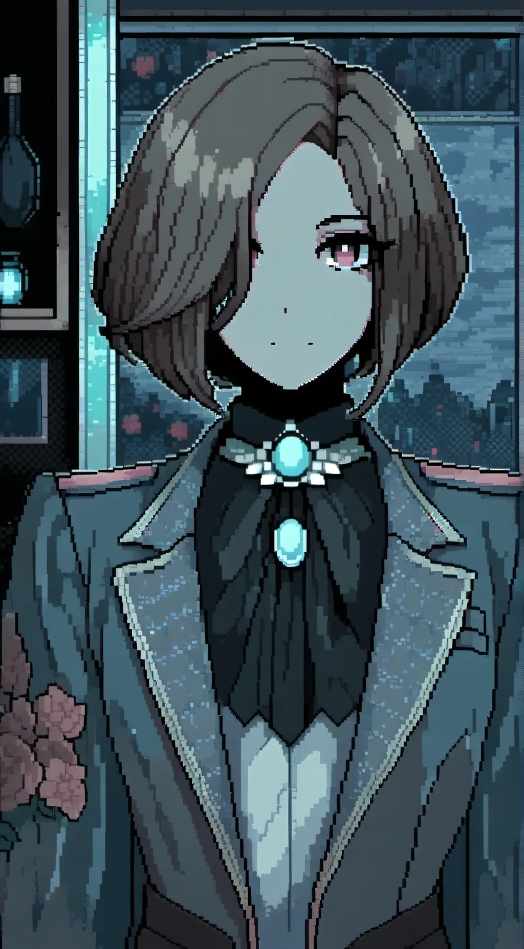ai character: Met Ex (Undertale! background