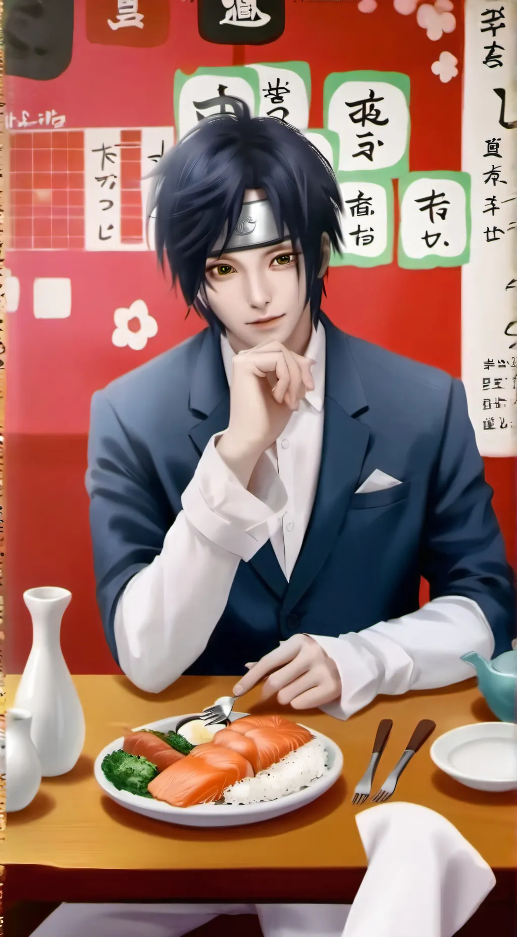 ai character: time 7 background