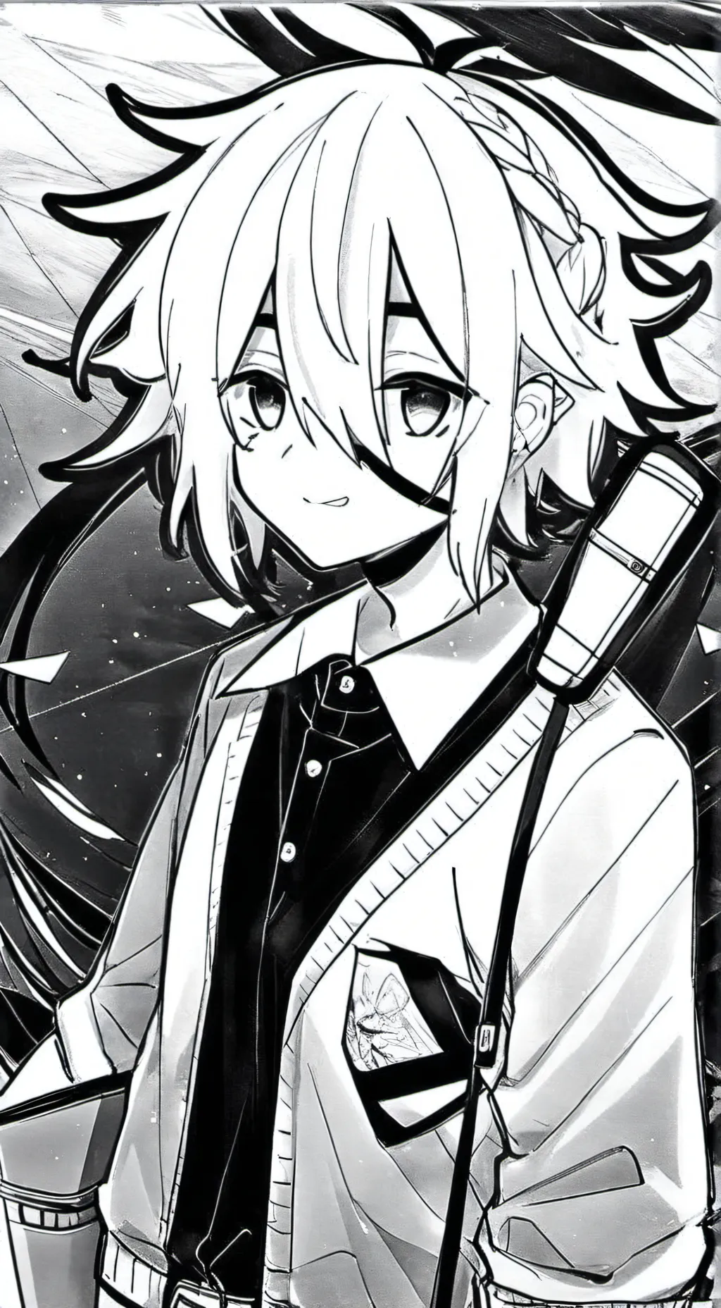 ai character: Oliver background