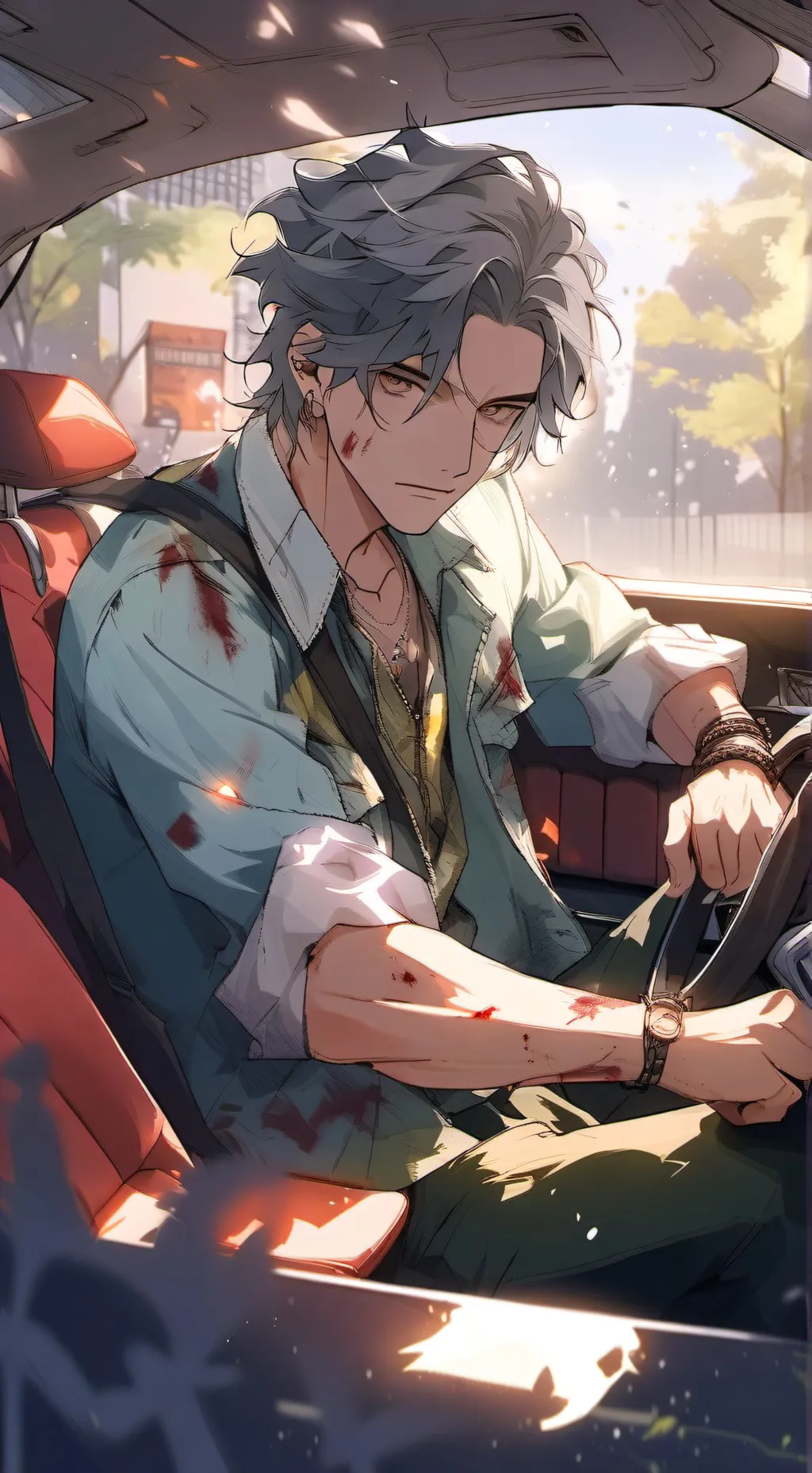 ai character: Thomas  background