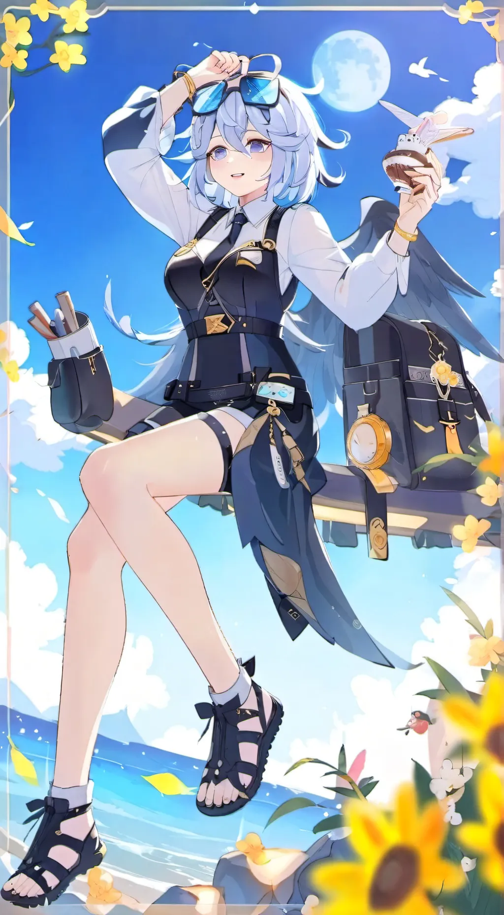 ai character: Coni background