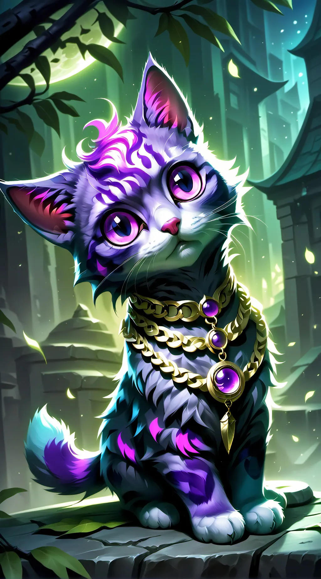 ai character: CatNap background