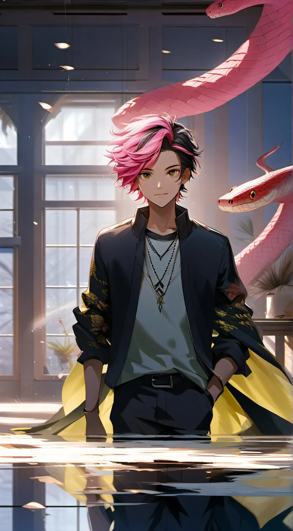 ai character: roast battle background