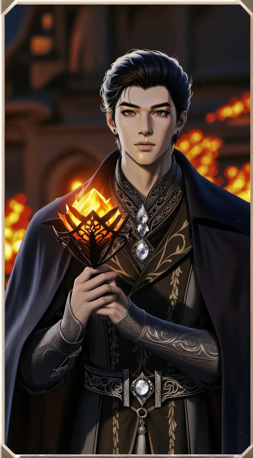 ai character: Liam background