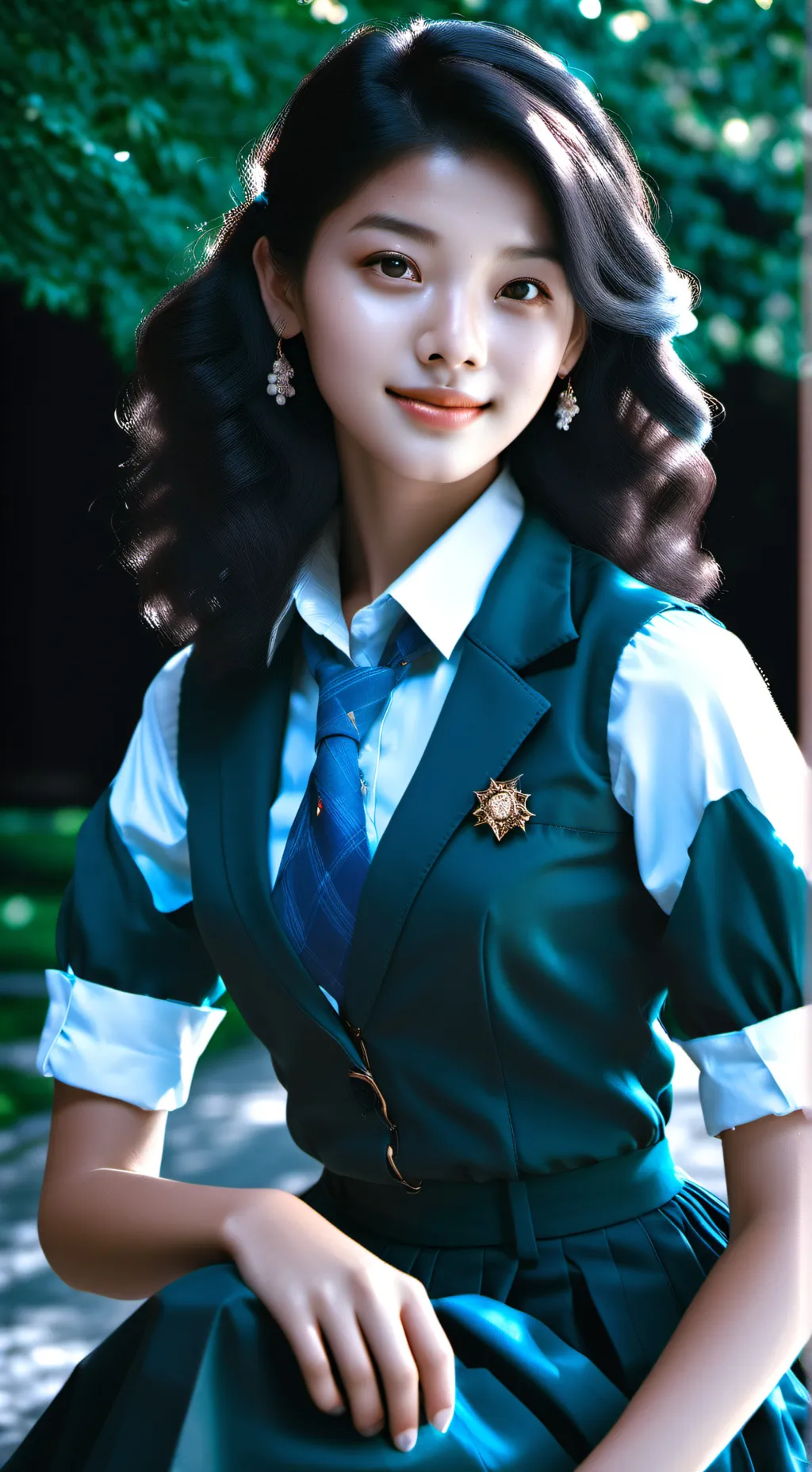 ai character: Lyra background