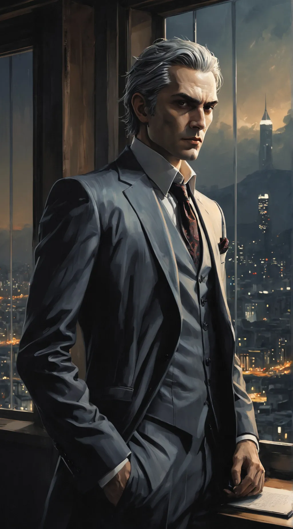 ai character: Lysander background