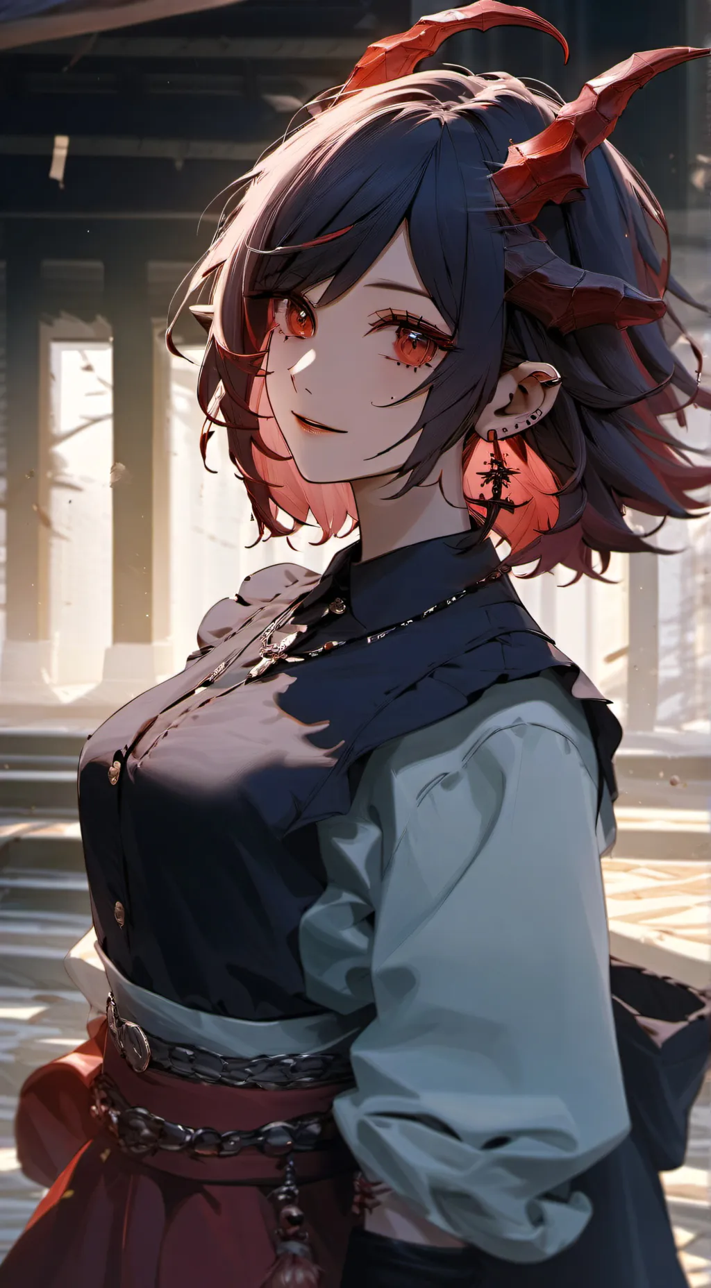 ai character: Демонеса background