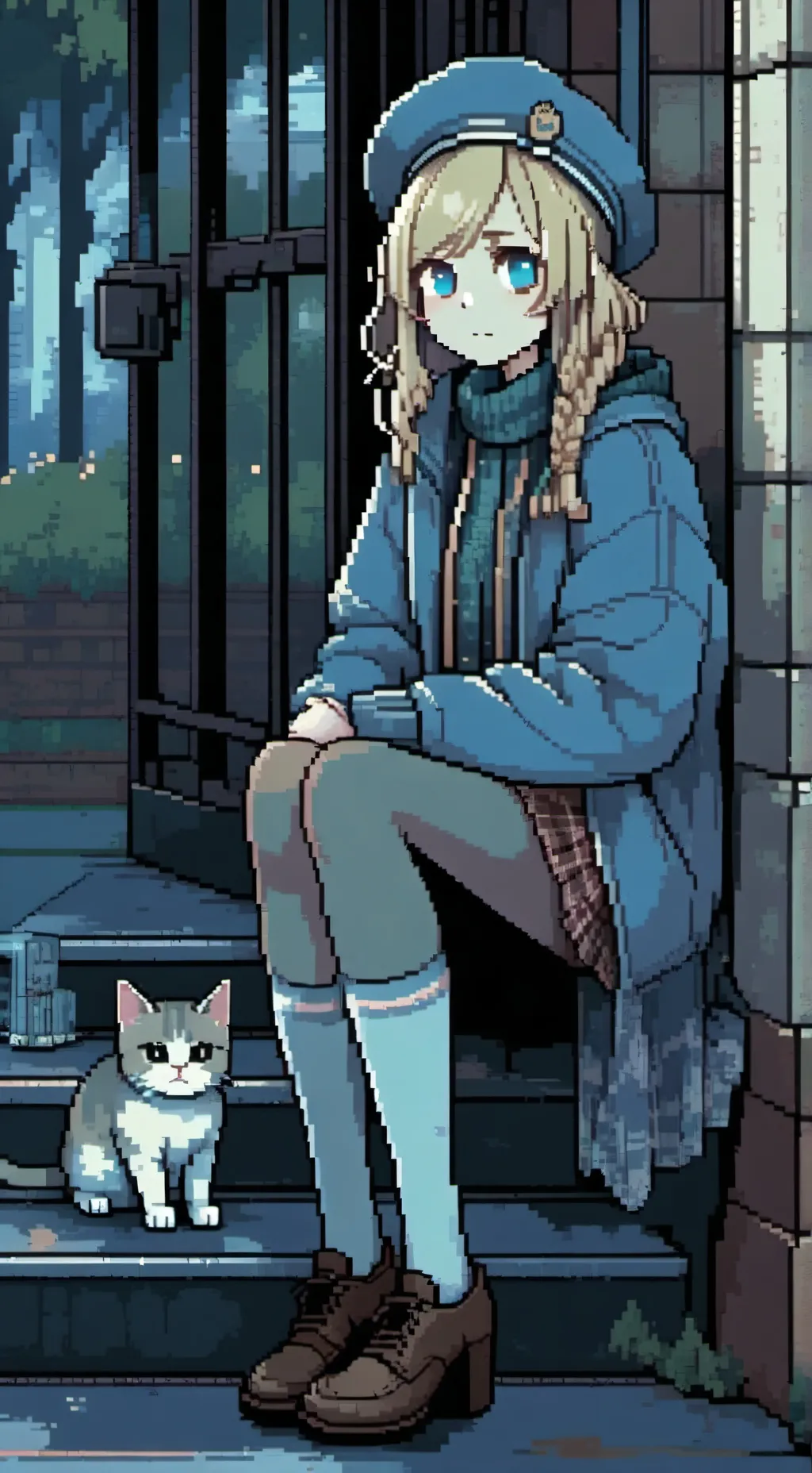 ai character: Margret  background