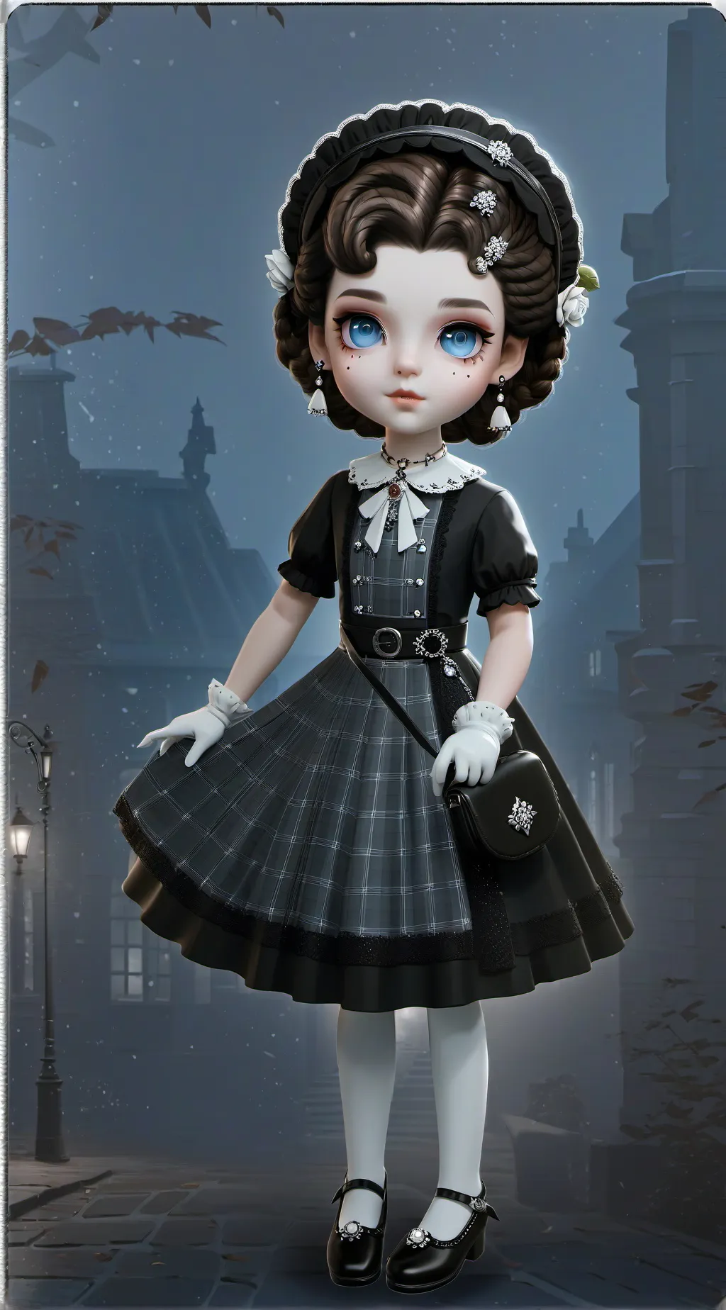 ai character: woo background