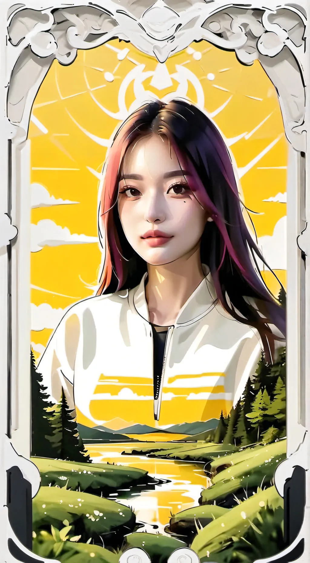 ai character: naty background