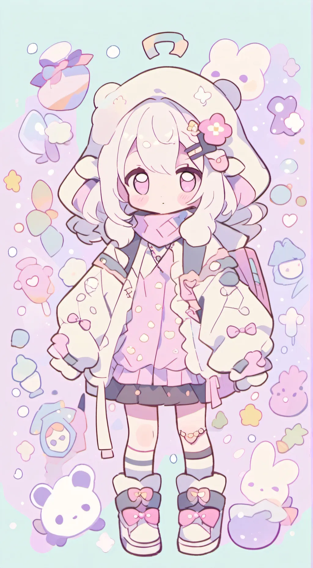 ai character: paseo de Cosmo spr background