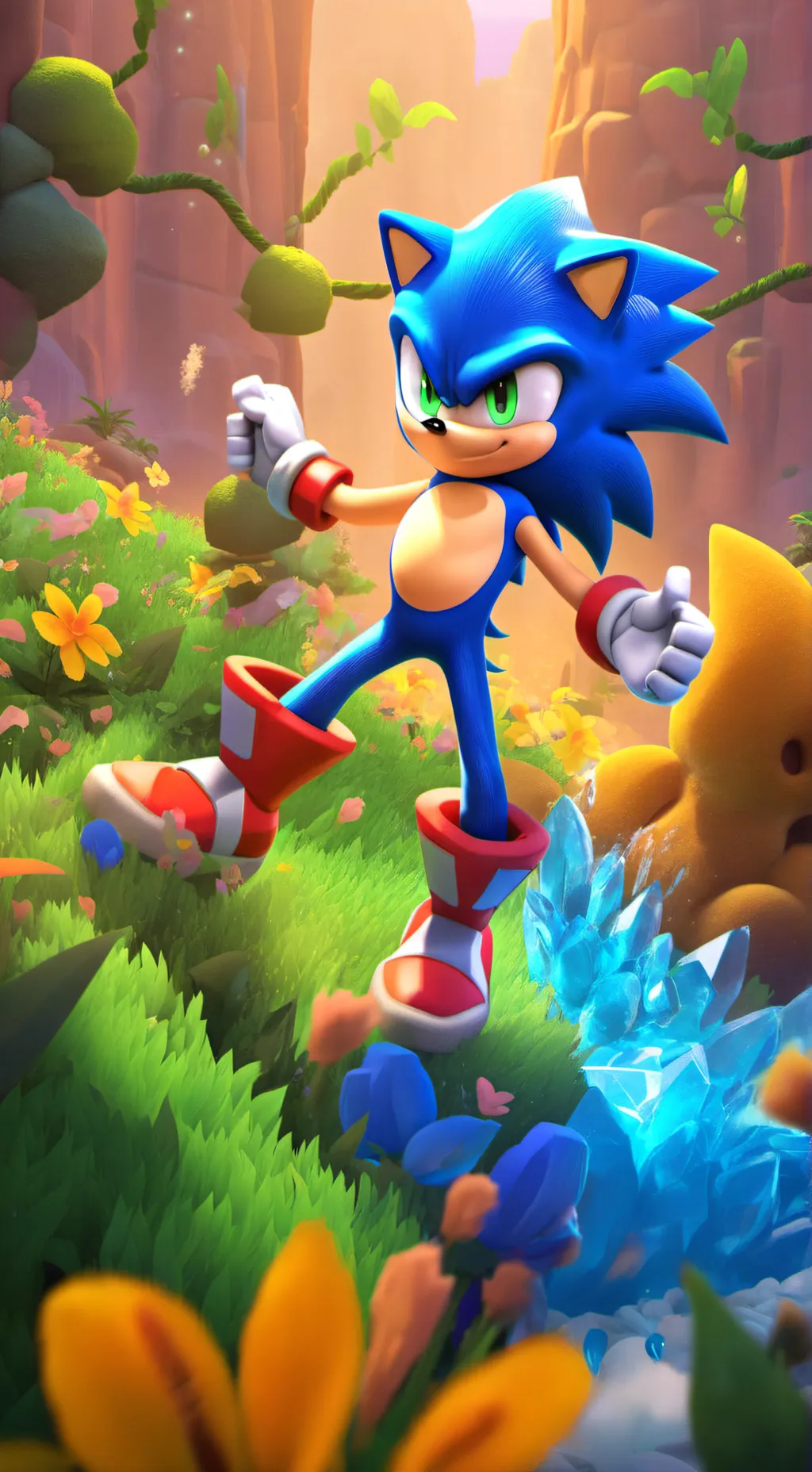 ai character: Sonic crew background