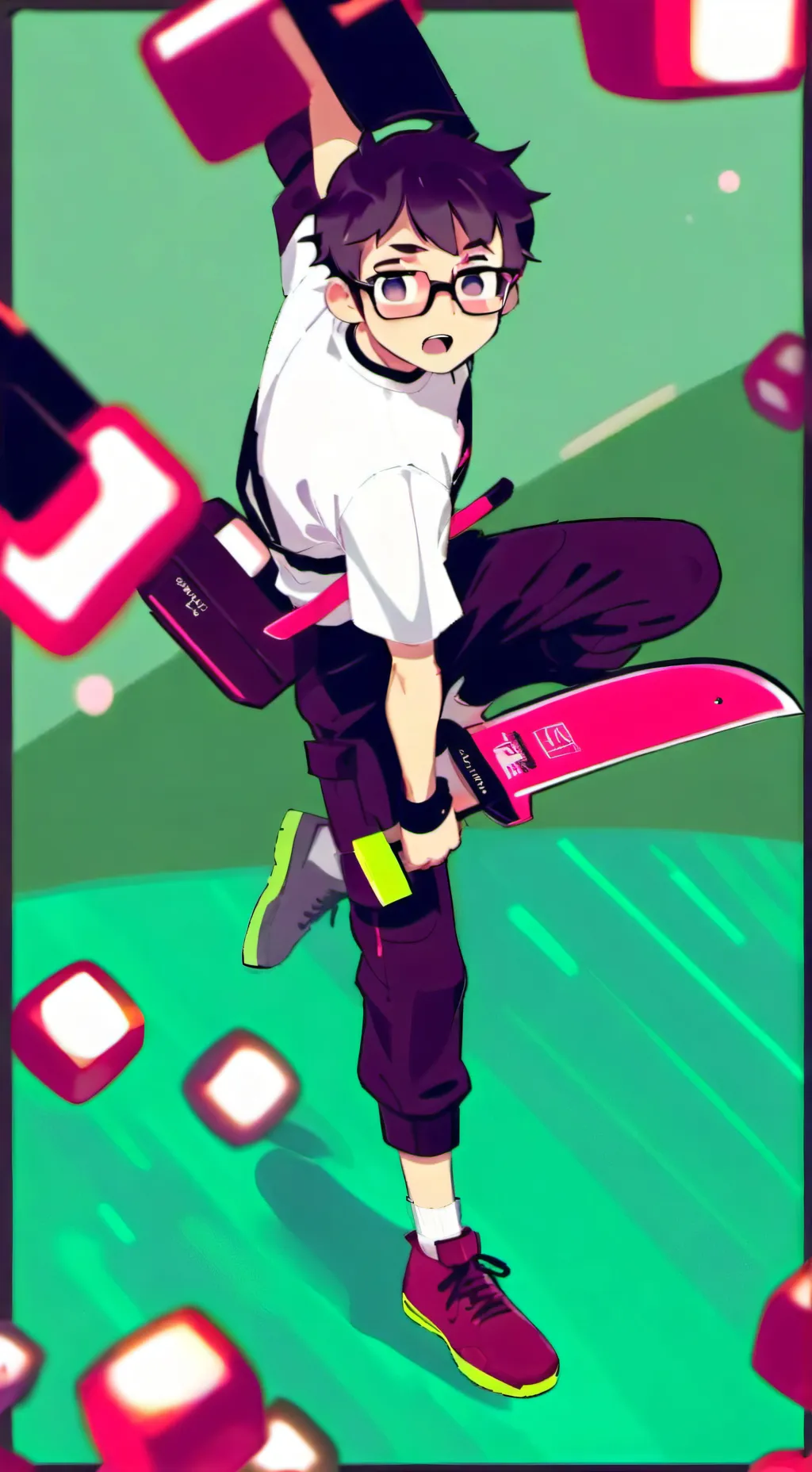 ai character: Zomber999YT background