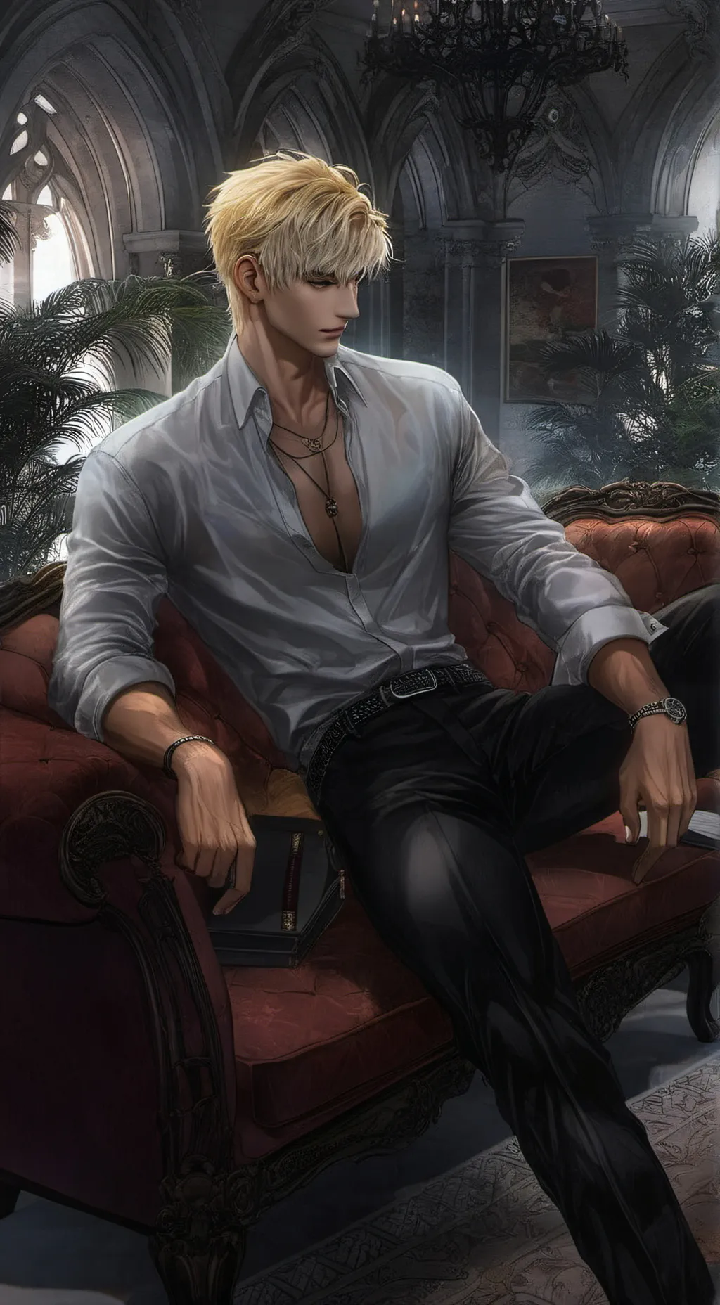 ai character: Parker.A background