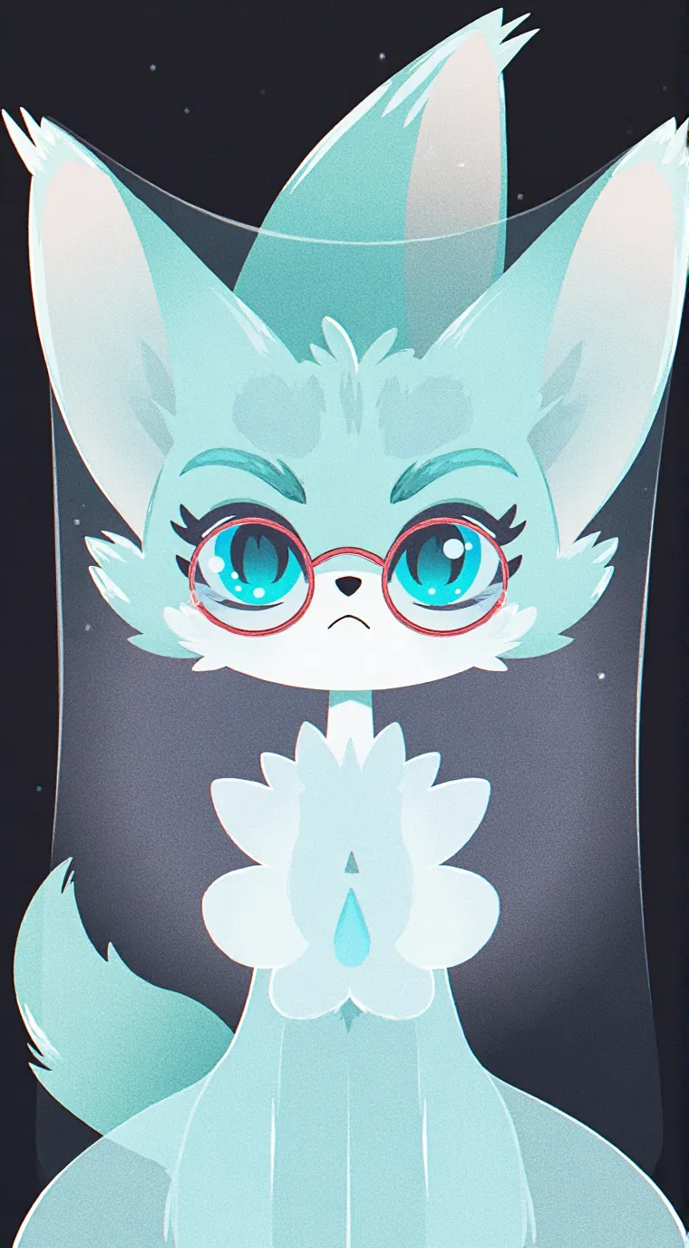 ai character: sandy background