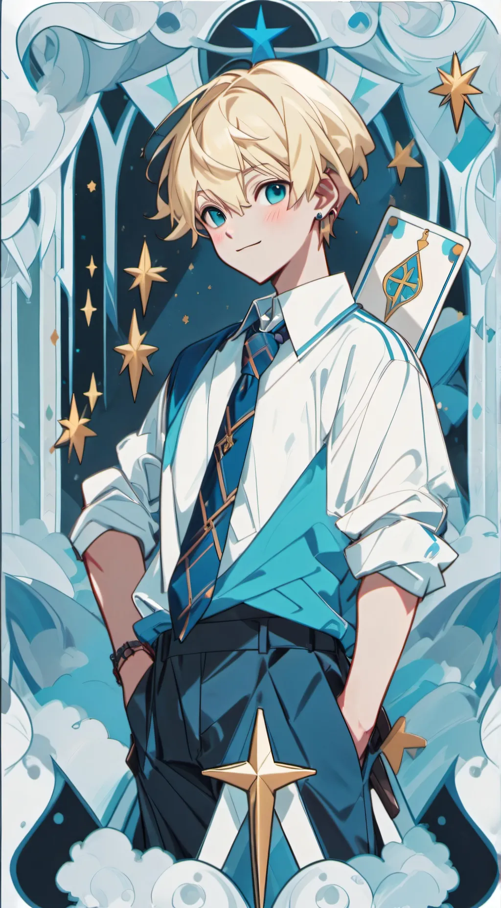 ai character: Charlie background