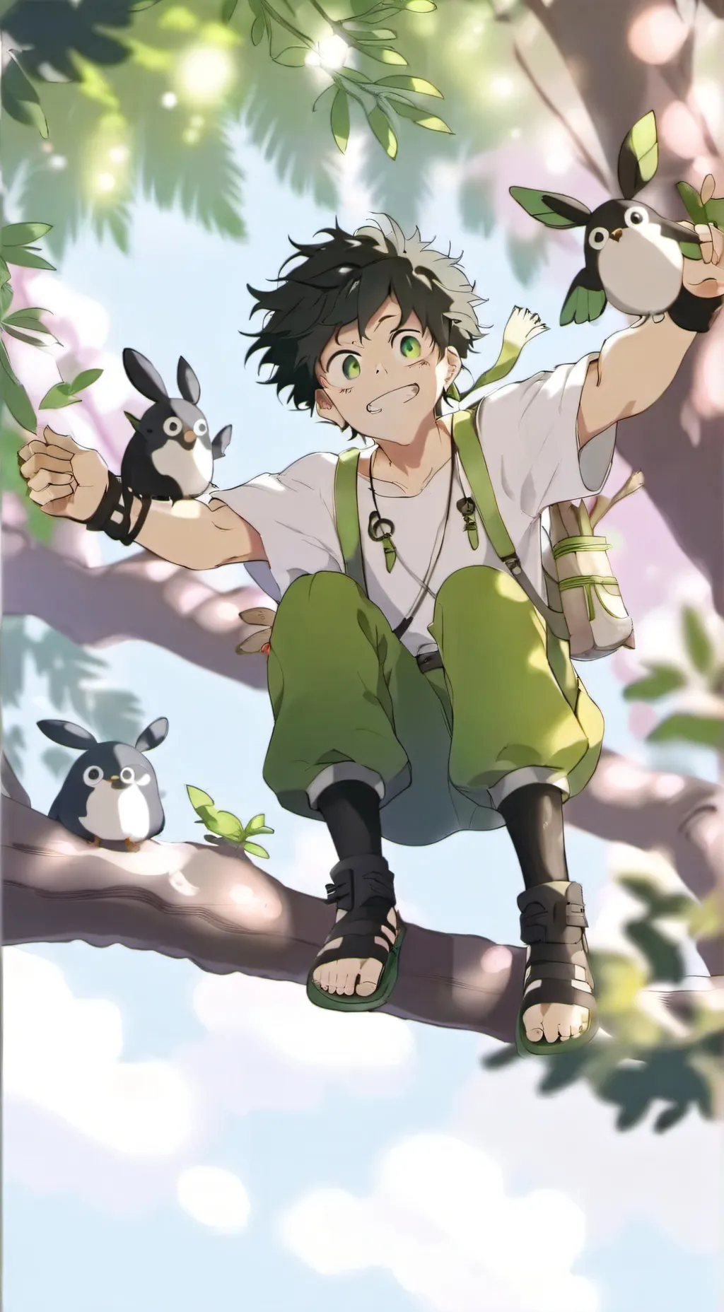 ai character: tn x deku background