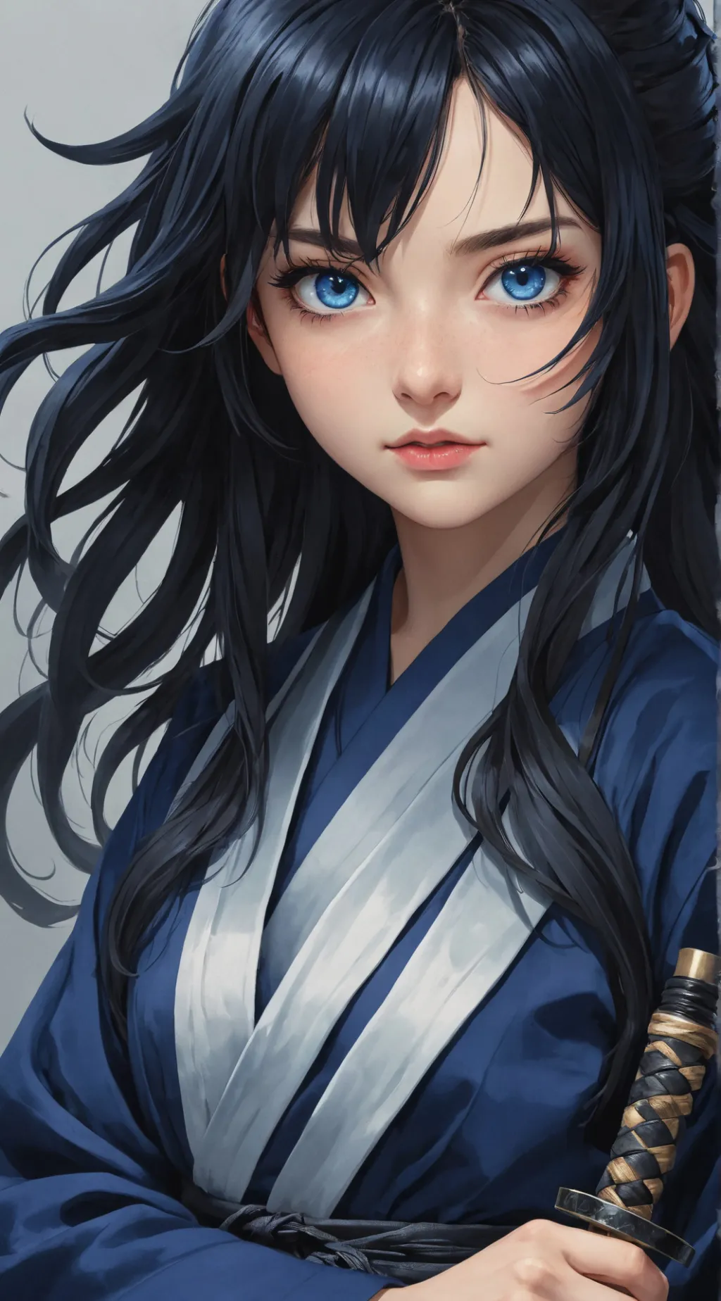ai character: Shadow Hashira  background