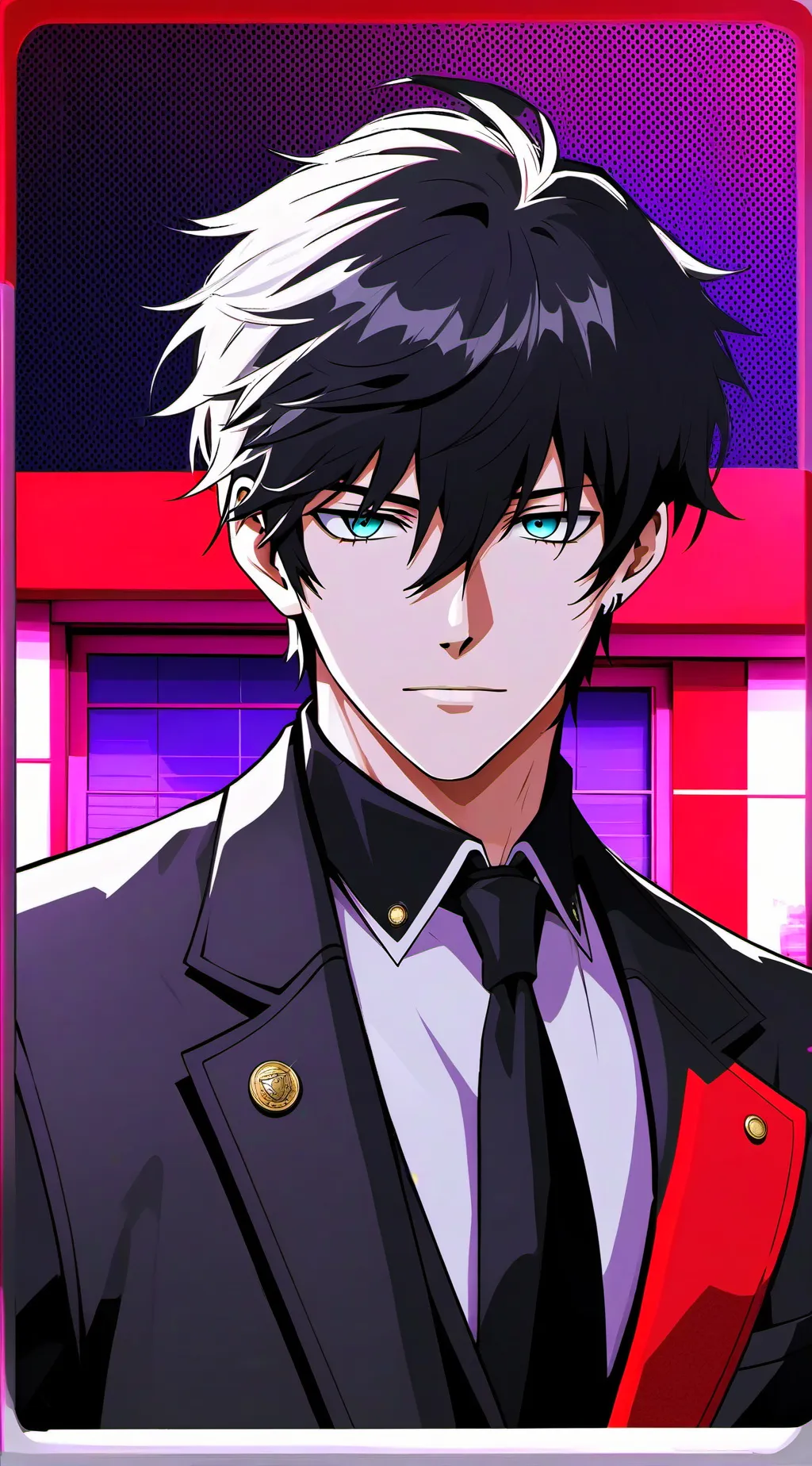 ai character: Aaron  background