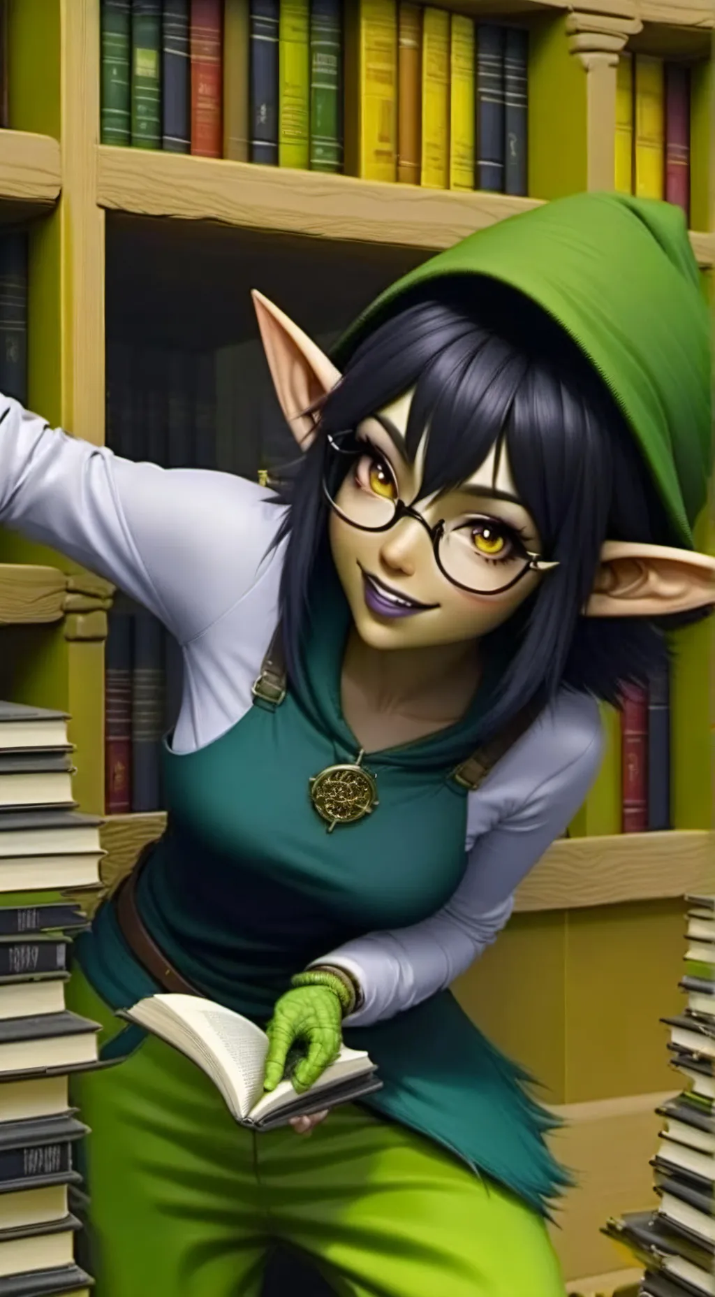 ai character: Kimberly background