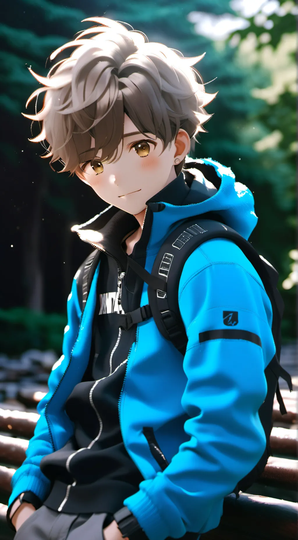 ai character: Reid background