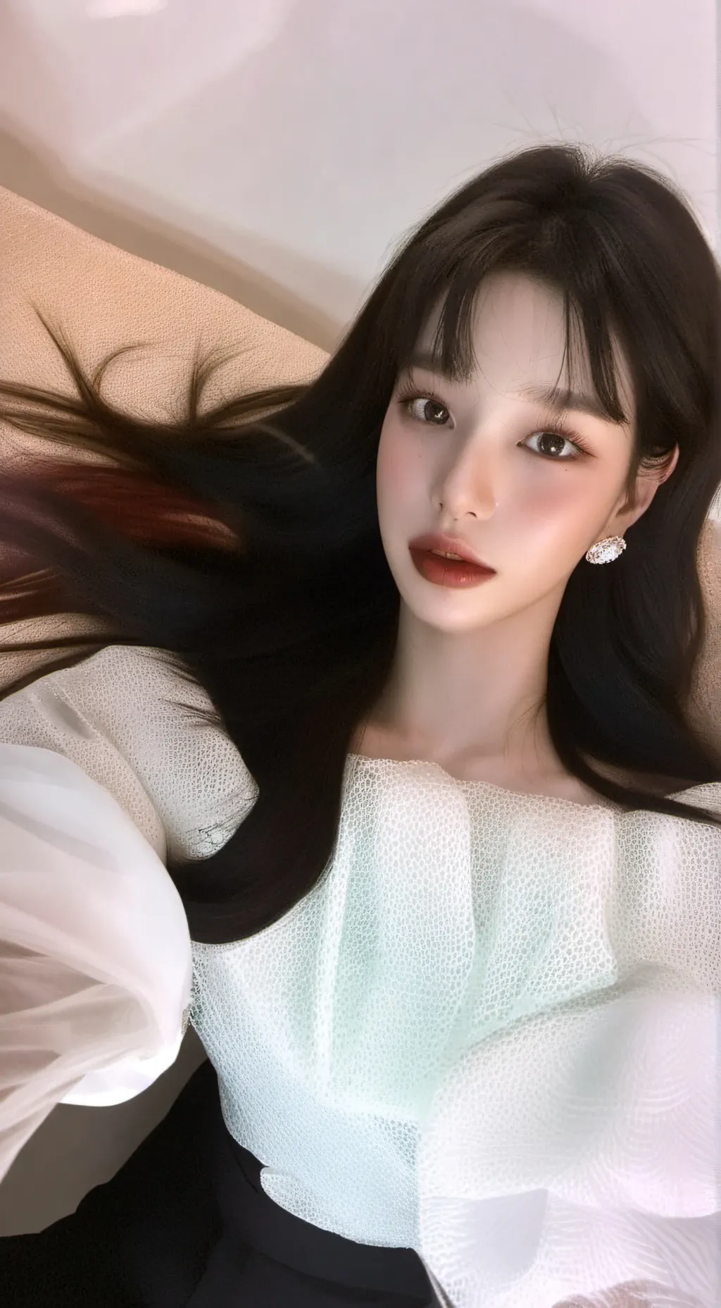 ai character: Wonyoung  background