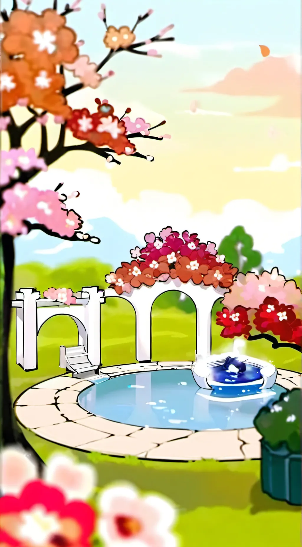 ai character: Splashtoons fight background